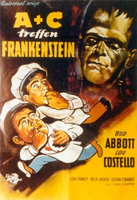 Abbott und Costello treffen Frankenstein Cover