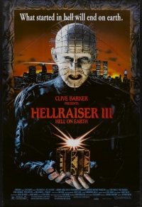 Hellraiser III - Hell on Earth Cover