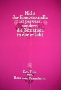 Nicht der Homosexuelle ist pervers, sondern die Situation, in der er lebt Cover