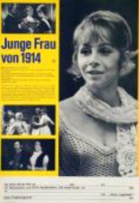 Junge Frau von 1914 Cover