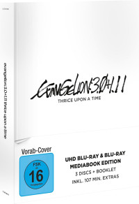 Evangelion: 3.0+1.11 Thrice Upon a Time Limited Mediabook -  (4K Ultra HD/UHD)