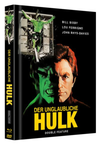 Der unglaubliche Hulk vor Gericht Double Feature (Mediabook) Cover B