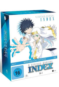 A Certain Magical Index (TV Serie) Mediabook Vol. 1 (Blu-ray)