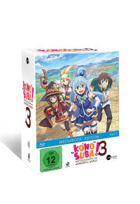 KonoSuba - God's Blessing on  This Wonderful World 3 (TV Serie) Mediabook Vol. 1 (Blu-ray)