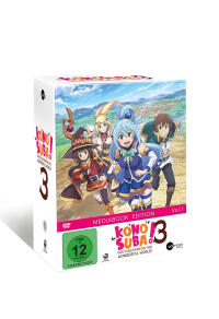 KonoSuba - God's Blessing on  This Wonderful World 3 (TV Serie) Mediabook Vol. 1 (DVD)