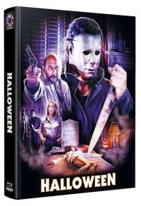 Halloween - Die Nacht des Grauens Limited Mediabook -  (4K Ultra HD/UHD) ( Wattiert )