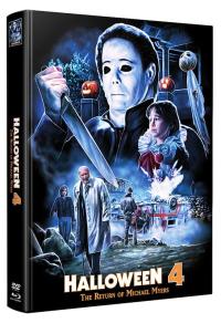 Halloween 4 - Die Rückkehr des Michael Myers Mediabook Wattiert