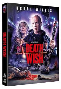 Death Wish (Remake) Limited Mediabook -  (4K Ultra HD/UHD) ( Wattiert )