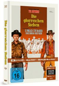 Die glorreichen Sieben Limited Mediabook -  (4K Ultra HD/UHD)