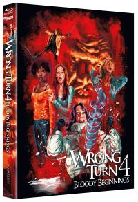 Wrong Turn 4: Bloody Beginnings Cover A (Schuber) (4K Ultra HD/UHD)