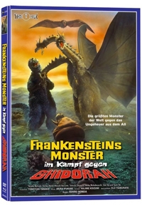 Frankensteins Monster im Kampf gegen Ghidorah Cover A