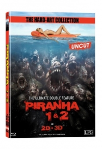 Piranha 2 3D Double Feature (Mediabook) Cover A