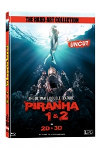 Piranha 2 3D Double Feature (Mediabook) Cover B