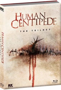 The Human Centipede 2 - Full Sequence Trilogy (Mediabook Wattiert) Cover A