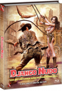 Django Nudo und die lüsternen Mädchen von Porno Hill Cover B