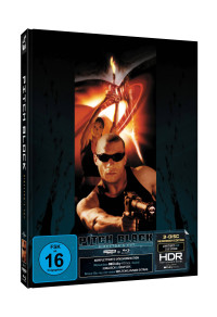 Pitch Black - Planet der Finsternis Limited Mediabook -  (4K Ultra HD/UHD)